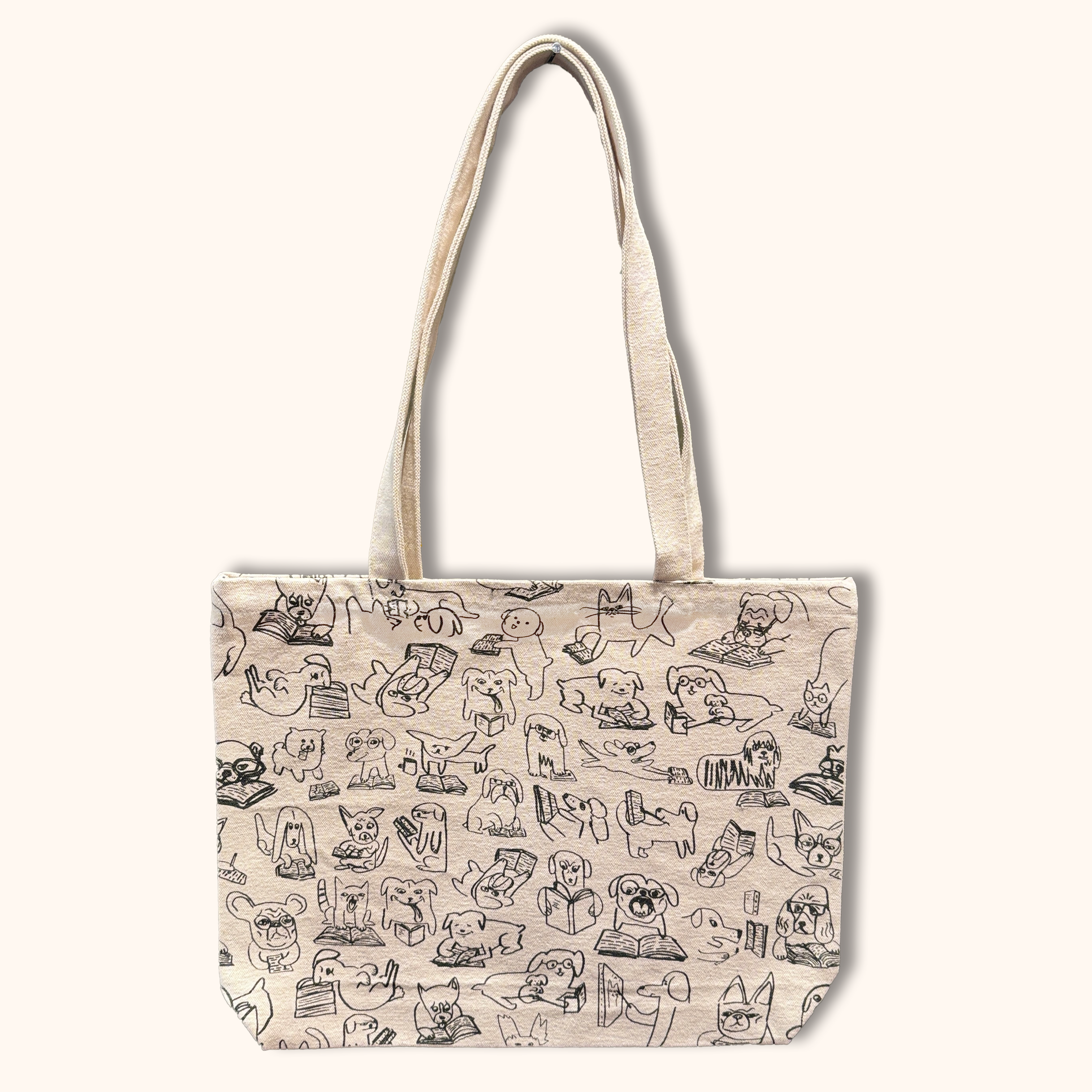 Reading Dog Tote