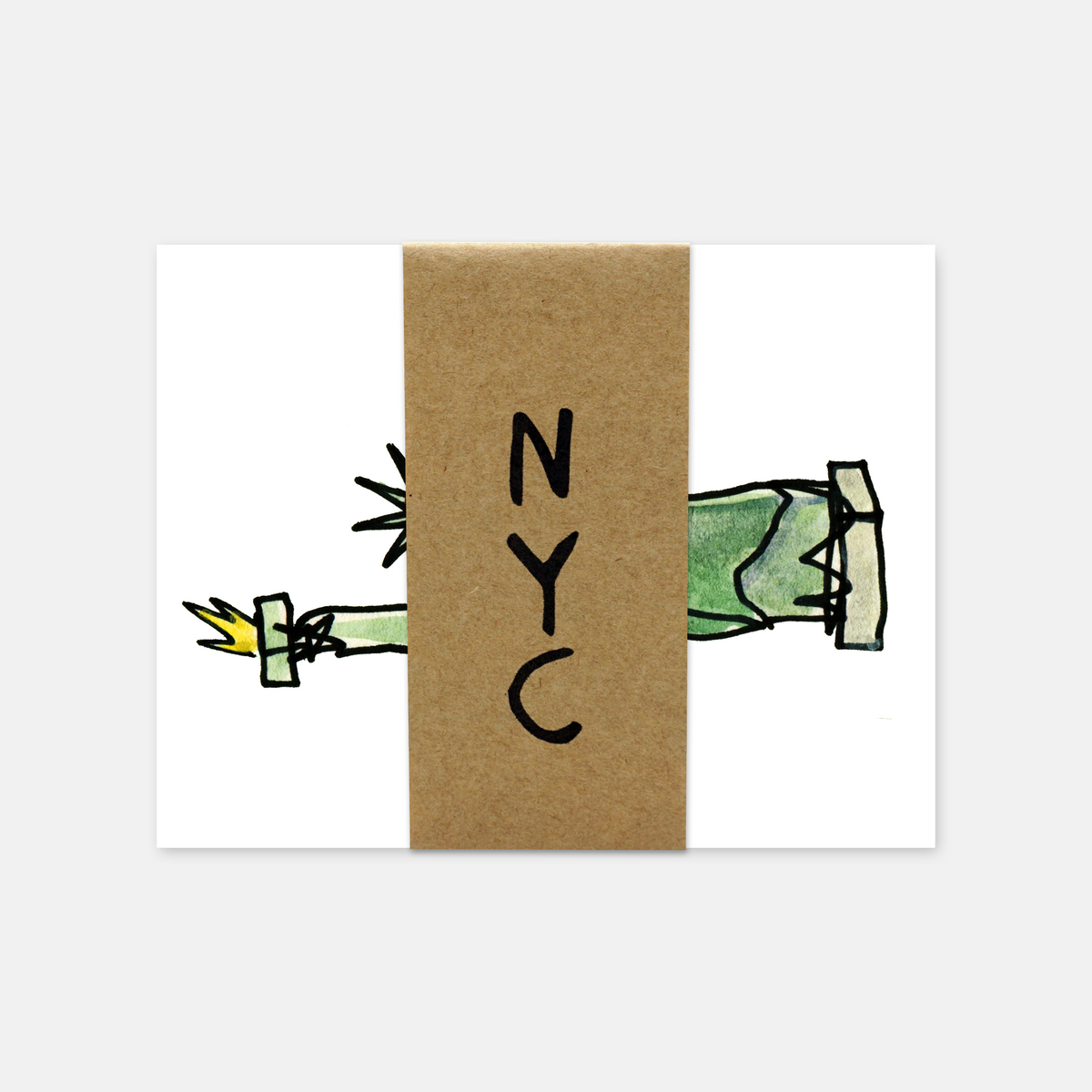 NYC postcards set by Ben Lenovitz
